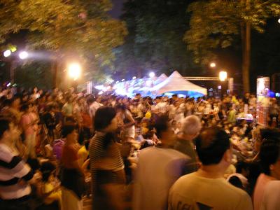 Jazz fest ambience
